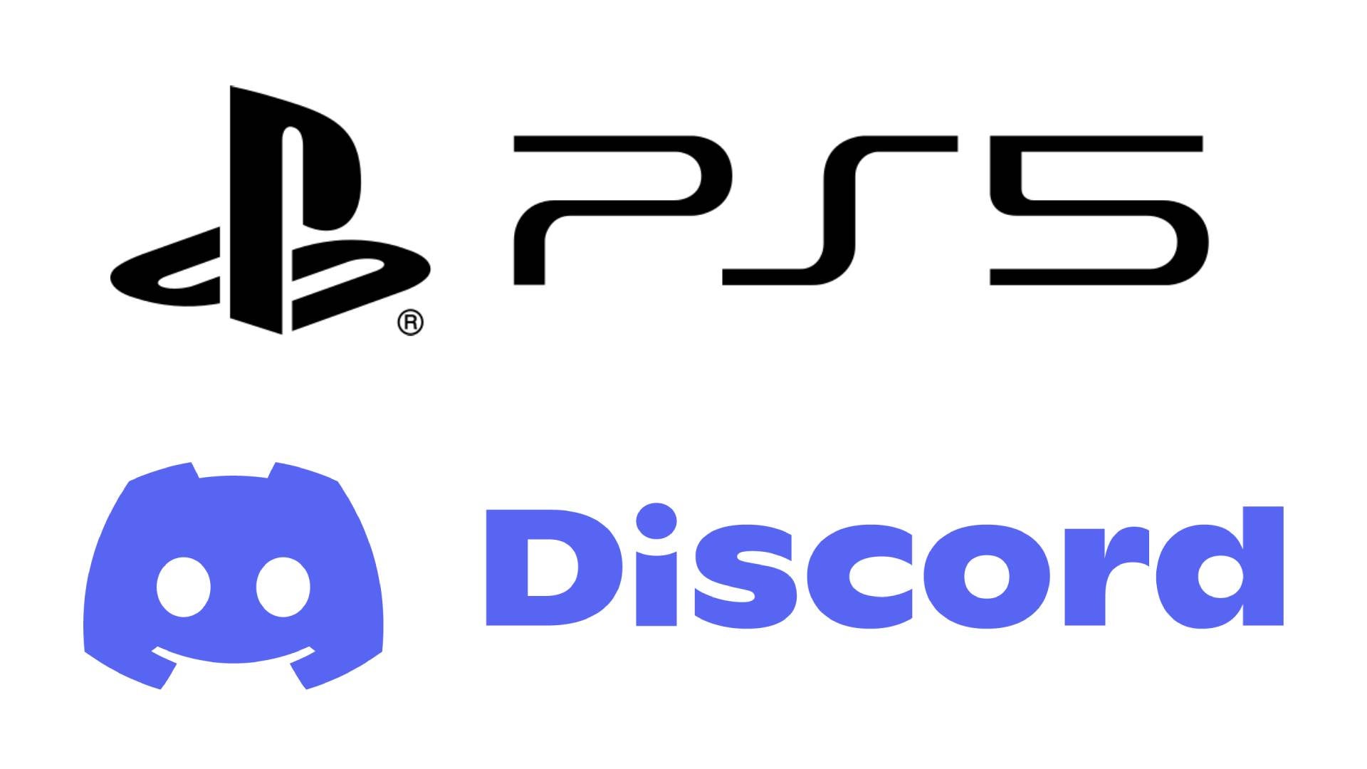 PS5 και Discord Logos, το ένα πάνω από το άλλο.